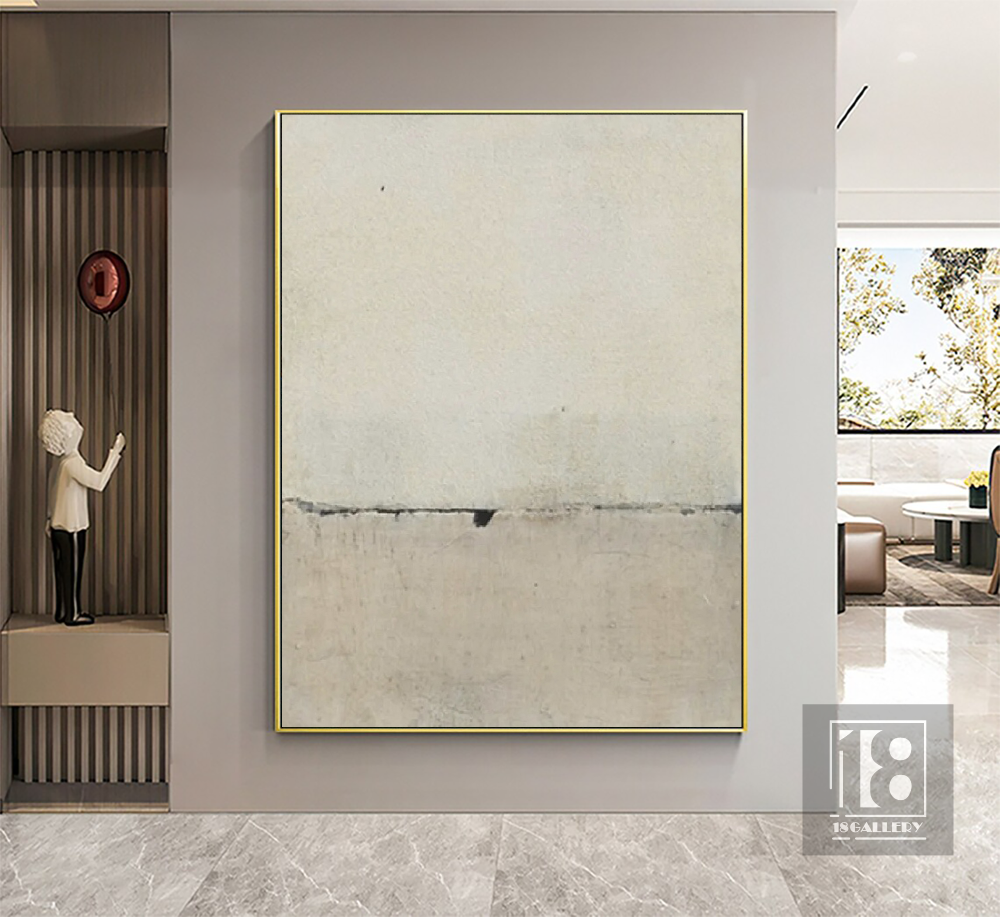 Beige wabi sabi wall art,beige white abstract painting,boho textured wall art,neutral wall decor,beige minimalist painting,entrance wall art